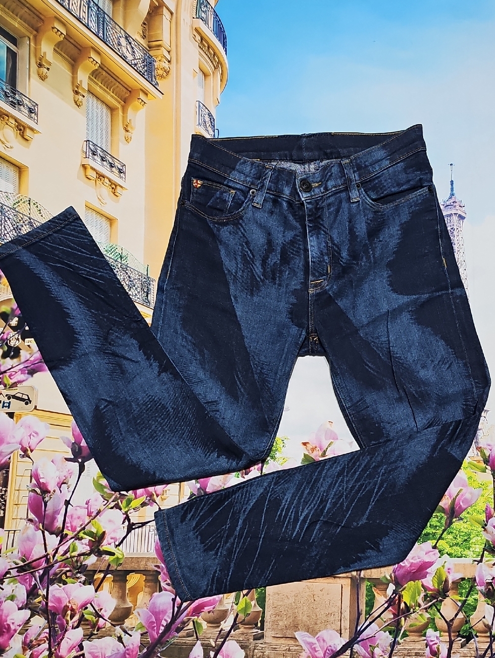 Hudson Tie Dye Super Skinny Jeans Size 29